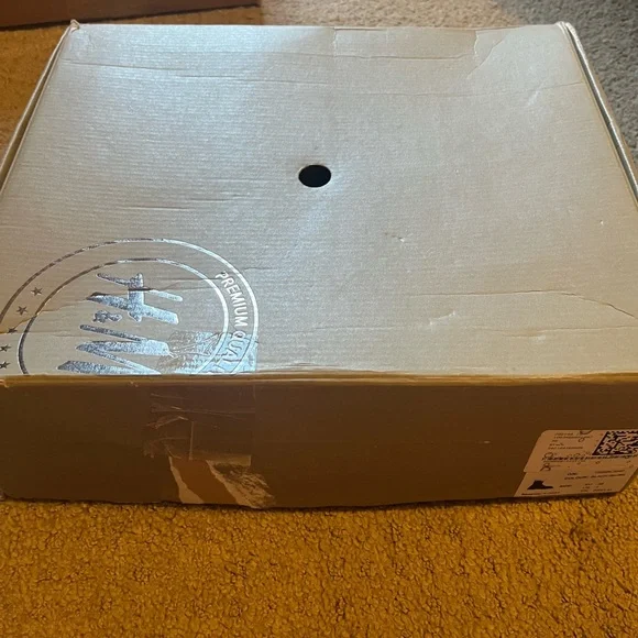 H&M Genuine Leather Black Combat Boots - Picture 6 of 6